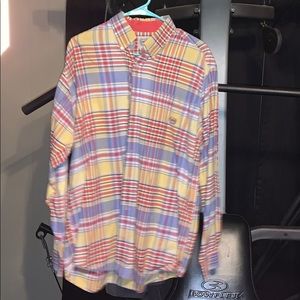 Men’s cinch button up size medium